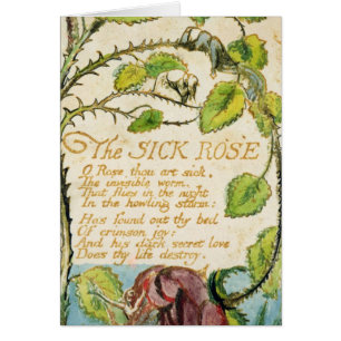 The Sick Rose, from Songs of Innocence