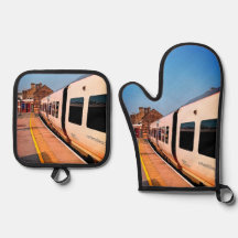 The side of the train