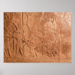 The Siege of Alammu by the army of Sennacherib Poster