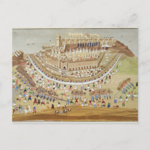 The Siege of Athens in 1827, from the Pictorial Hi Postcard