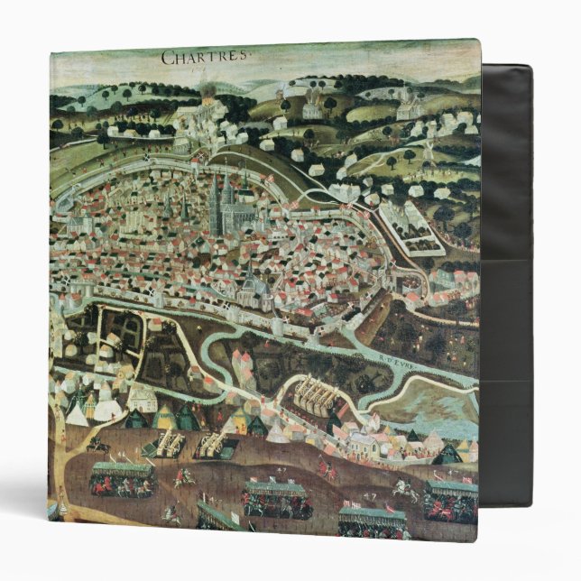 The Siege of Chartres in 1568 Binder (Front/Inside)