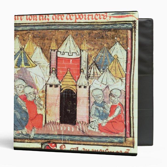The Siege of Chateau-Gaillard Binder (Front/Inside)