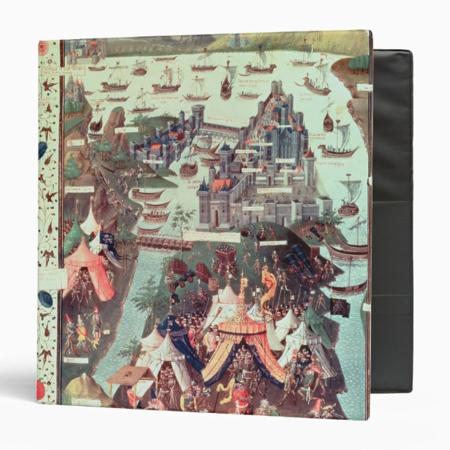 The Siege of Constantinople Binder (Front/Inside)
