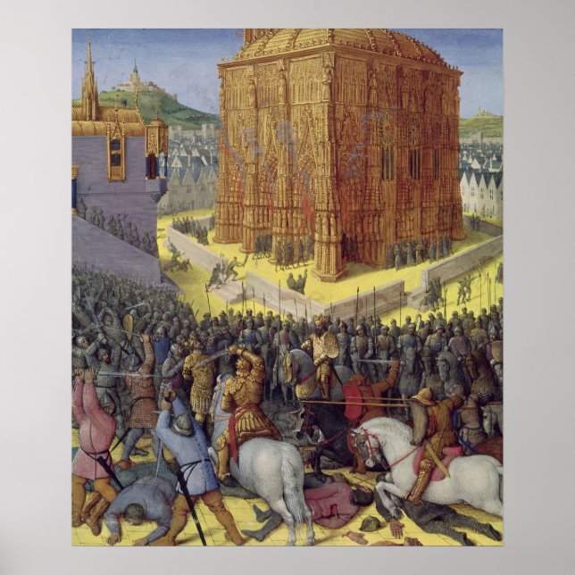 The Siege of Jerusalem by Nebuchadnezzar Poster (Front)