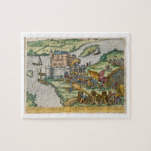 The Siege of Louvain and the Heroism of Harman Reu Jigsaw Puzzle