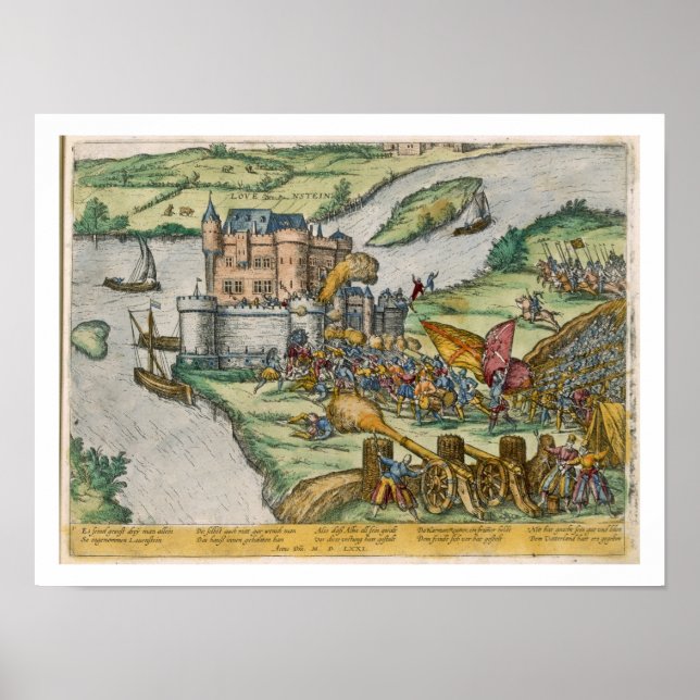The Siege of Louvain and the Heroism of Harman Reu Poster (Front)