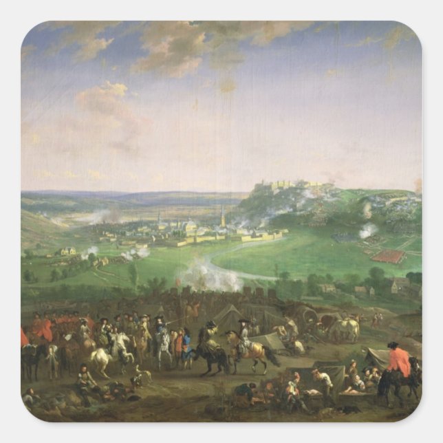 The Siege of Namur, 1659 Square Sticker (Front)