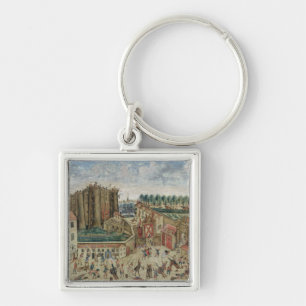 The Siege of the Bastille, 1789 Keychain