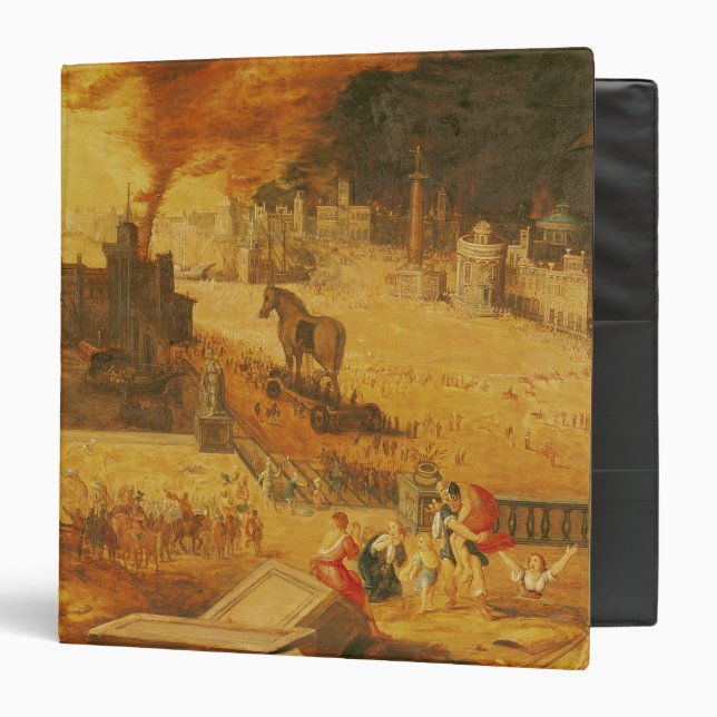 The Siege of Troy Binder (Front/Inside)