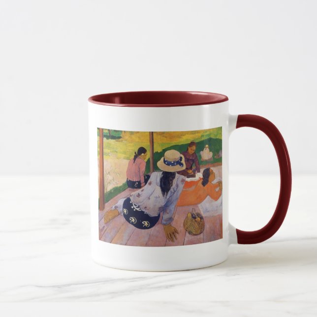 'The Siesta' - Paul Gauguin Mug (Right)