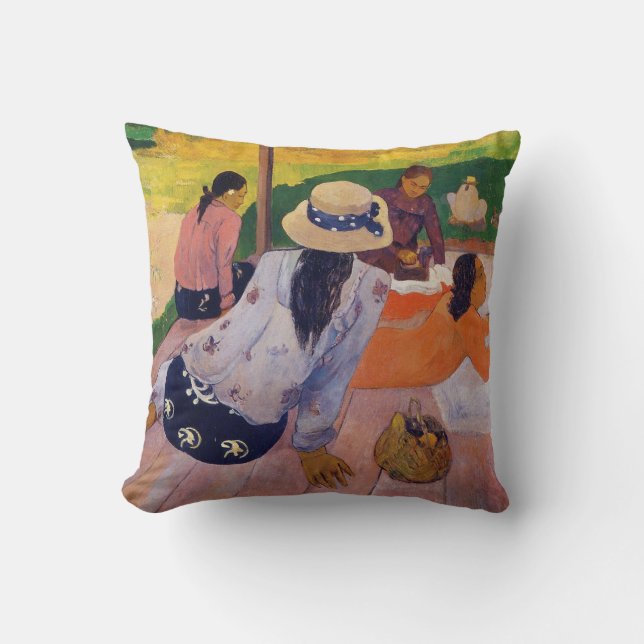 The Siesta - Paul Gauguin Pillow (Front)