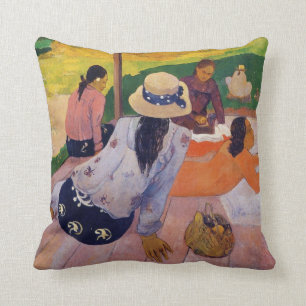 The Siesta - Paul Gauguin Pillow