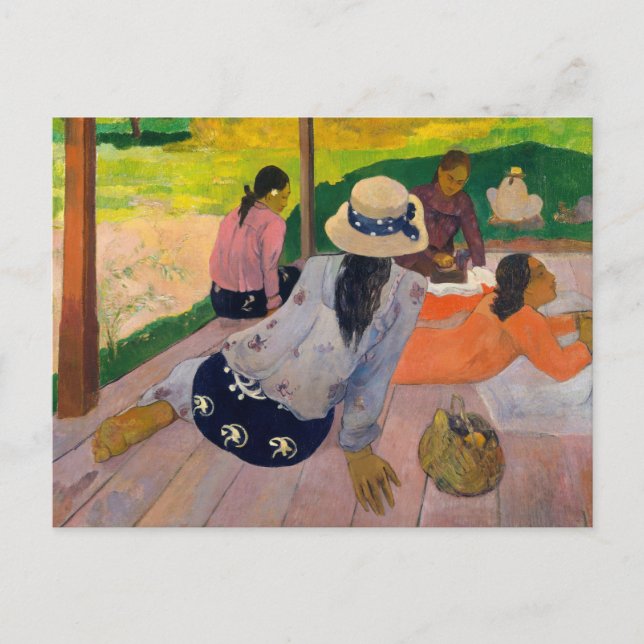 The Siesta | Paul Gauguin Postcard (Front)