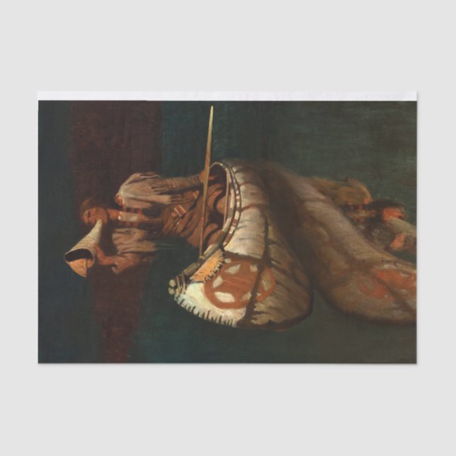 The Signal by Newell Convers Wyeth Tissue Paper (Front)