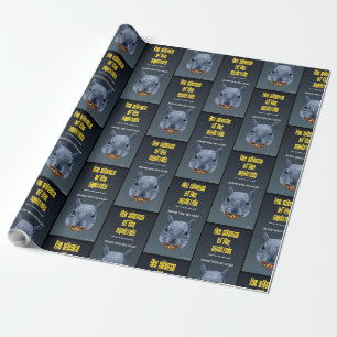 The Silence of the Squirrels - a Parody Wrapping Paper