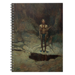 The Silent Burial by Newell Convers Wyeth Notebook