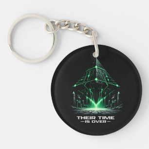 The Silent Tombs Cyber-Egyptology Keychain