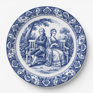 The Silent Treatment Paper Plate