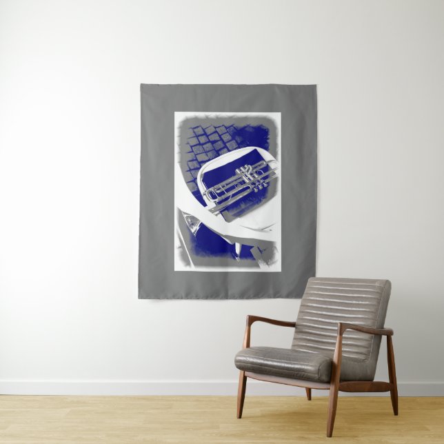 The silent trumpet tapestry (In Situ)