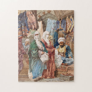 “The Silk Bazaar” art puzzle