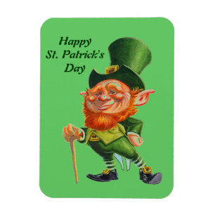 THE SILLY  LEPRECHAUN magnet