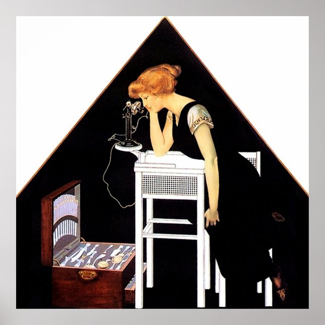 The Silver Chest by C Coles Phillips Poster (Front)