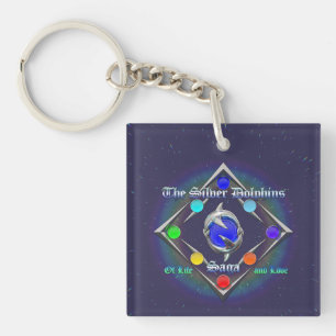 The Silver Dolphins Saga: Of life and Love   Keychain