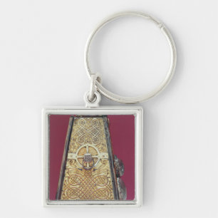 The silver side keychain