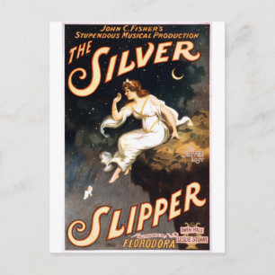 The Silver Slipper c. 1902 Postcard
