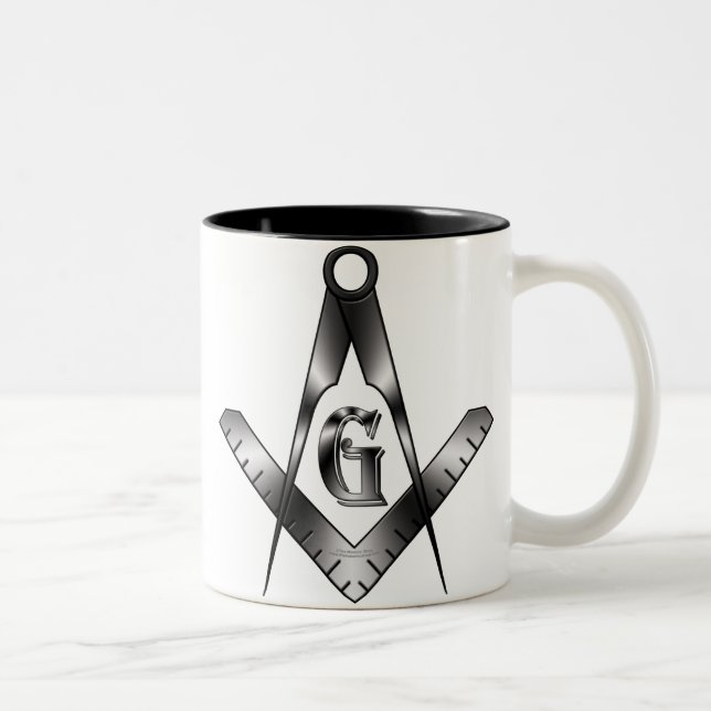 The Silver Symbol Two-Tone Coffee Mug (Right)