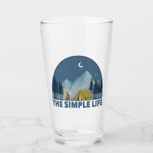 The Simple Life Camping Glass