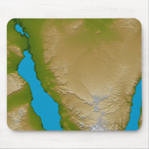 The Sinai Peninsula Mouse Pad