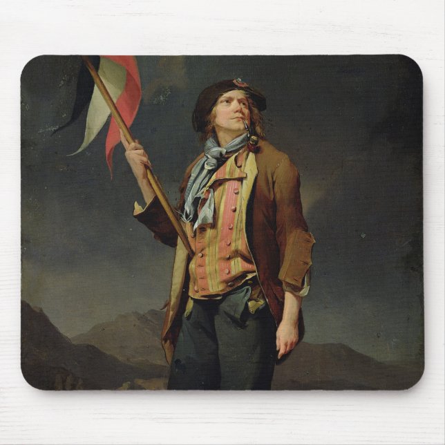 The Singer Chenard, as a Sans-Culotte, 1792 Mouse Pad (Front)