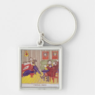 The Singing Lesson Keychain
