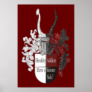 The Sinister Side of Heraldry Poster