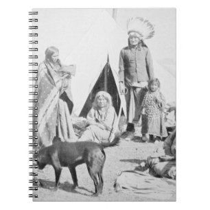 The Sioux Reservation at Pine Ridge, South Dakota, Notebook