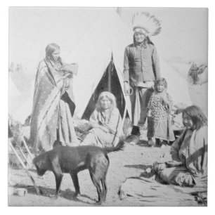 The Sioux Reservation at Pine Ridge, South Dakota, Tile