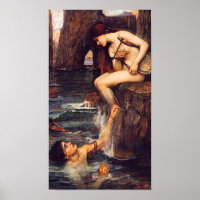 The Siren Pre Raphaelite by John W. Waterhouse