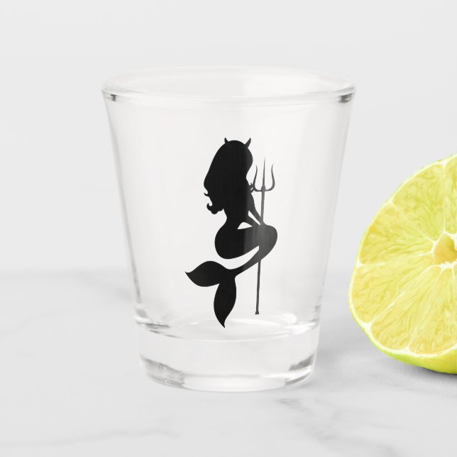 The Sirens of Sin Icon Shot glass (Front)