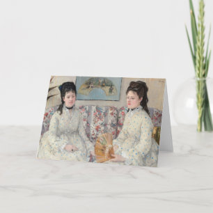The Sisters   Berthe Morisot Card