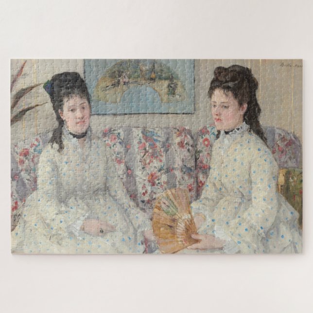 The Sisters (by Berthe Morisot) Jigsaw Puzzle (Horizontal)