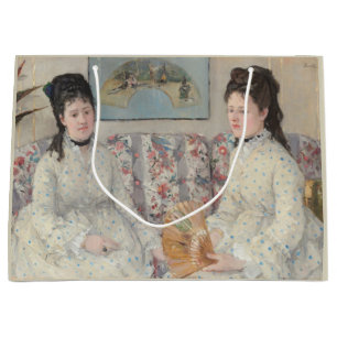The Sisters (by Berthe Morisot) Large Gift Bag