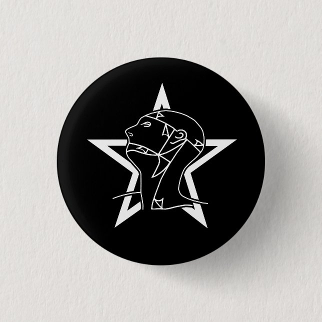 THE SISTERS OF MERCY 1 INCH ROUND BUTTON (Front)