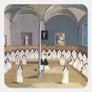 The Sisters of the Abbey Square Sticker