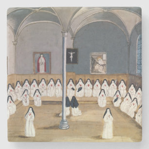 The Sisters of the Abbey Stone Coaster