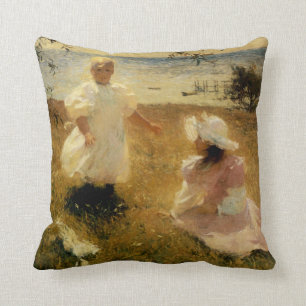 The Sisters Throw Pillow