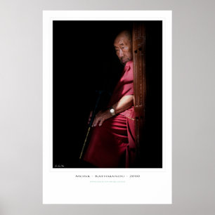 The Sitting Monk Print