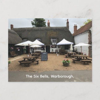 The Six Bells, Warborough, Oxfordshire Postcard