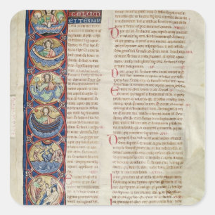 The Six Days of the Creation Square Sticker