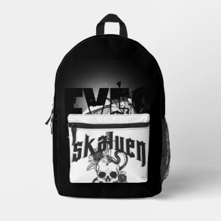 THE SKALVEN PRINTED BACKPACK